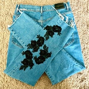 Embroidered Jeans